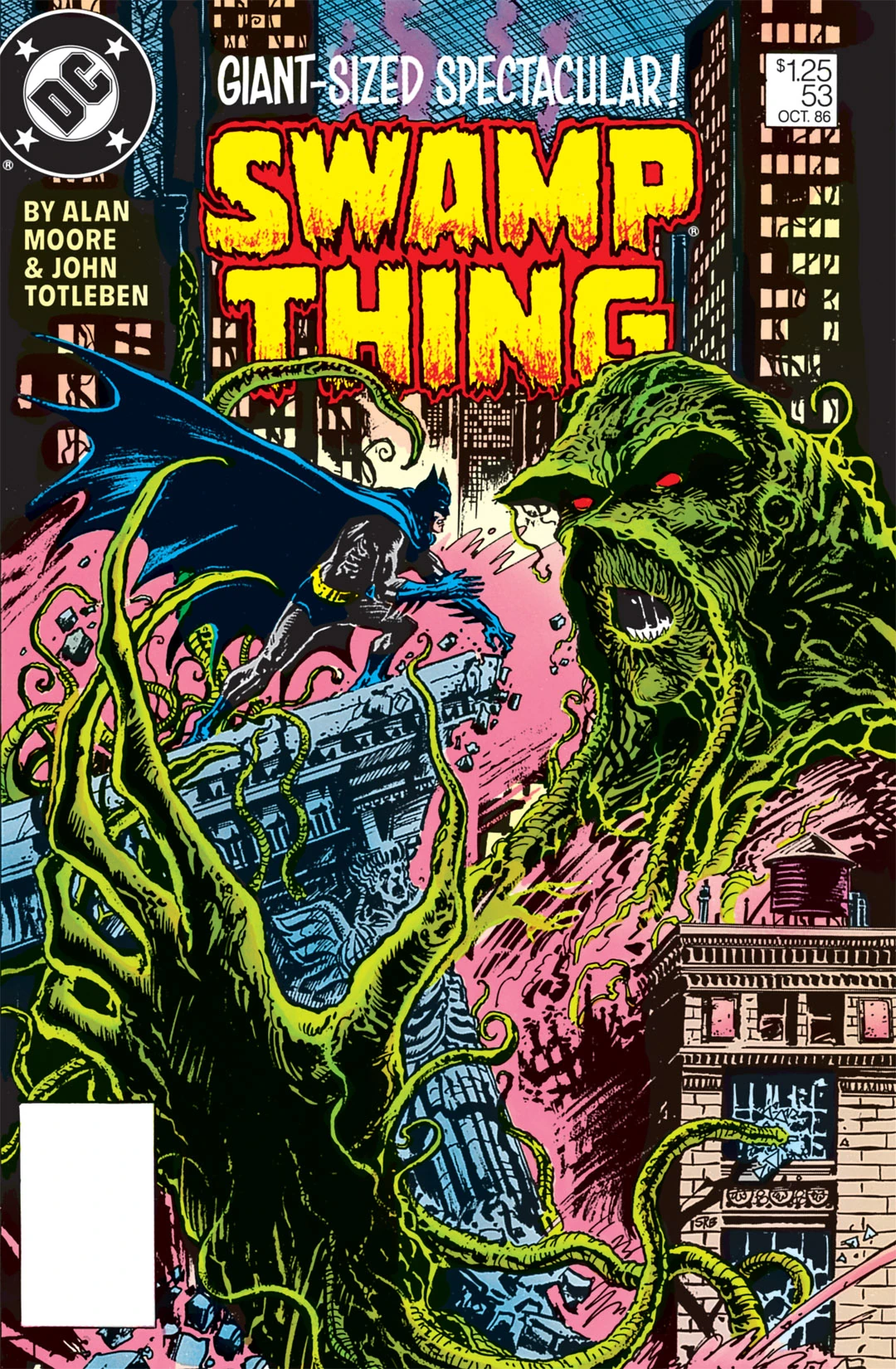 Swamp Thing #53 (DC, 1986 — Cover A) cover